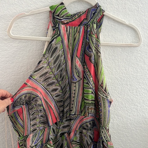 ✨NWT✨ FAB’RIK Stunning Halter Maxi with Tie Neck - Picture 2 of 6